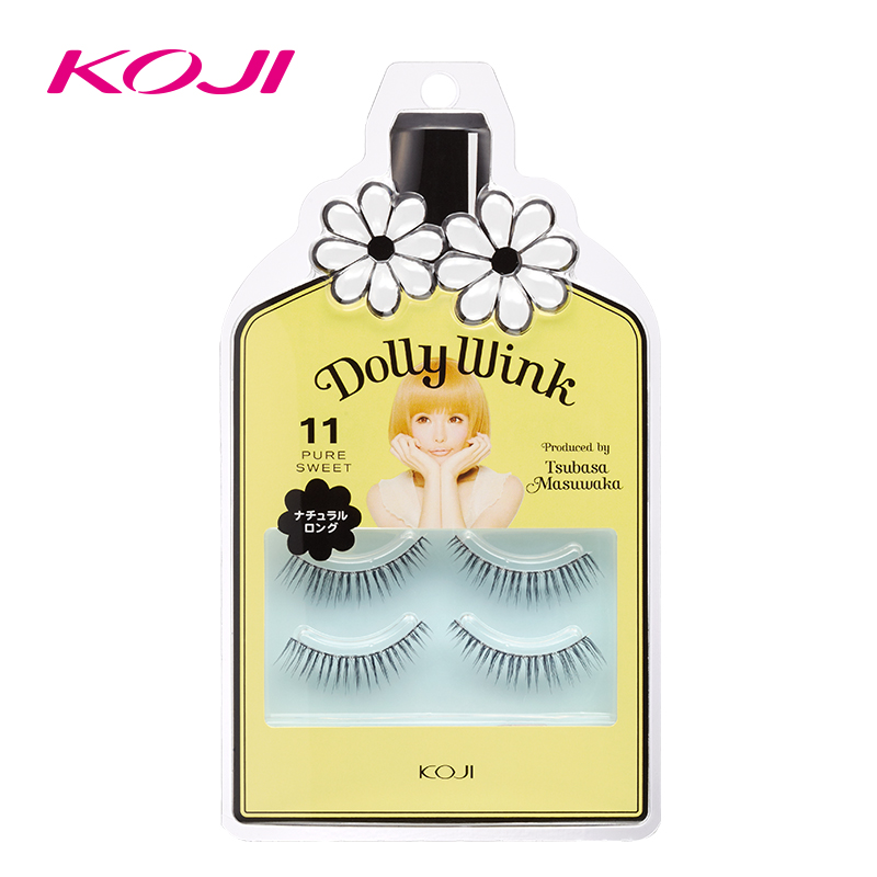 蔻吉KOJI假睫毛 日本益若翼DOLLY WINK 11#上假睫毛自然浓密大眼