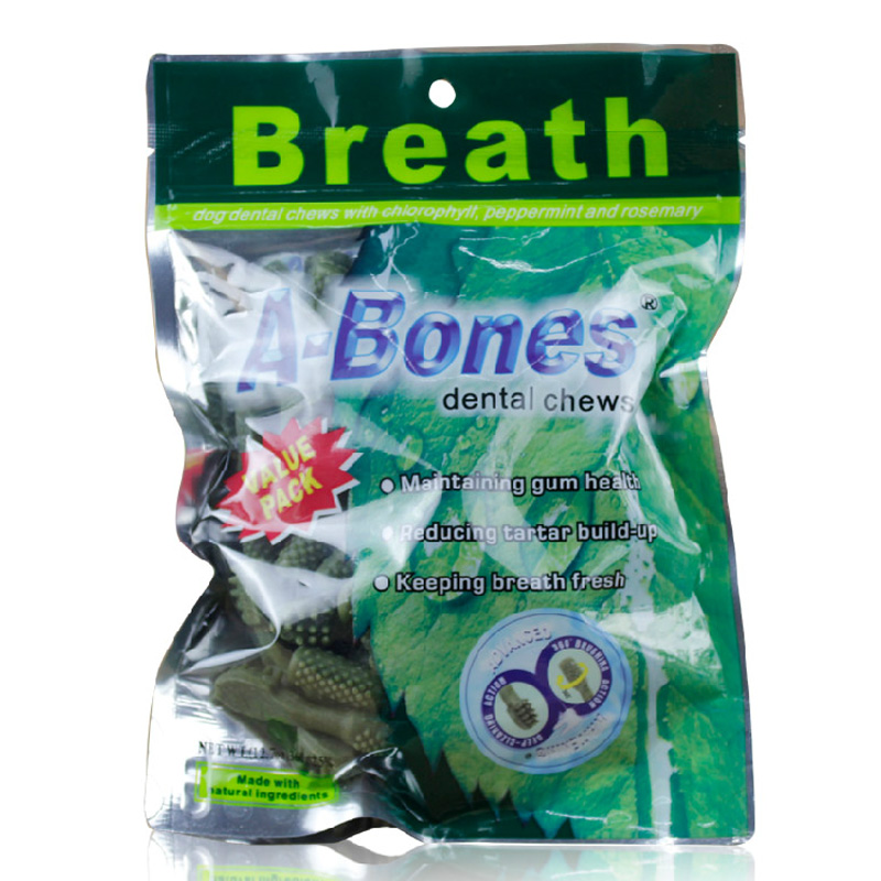 包邮狗狗磨牙棒幼犬狗咬胶泰迪磨牙棒a-bones40支S除口臭宠物零食