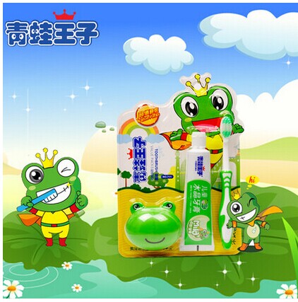 【青蛙王子】NO.711 妙奇蛙儿童超值套装牙刷