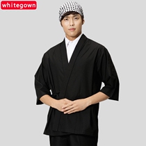 Japanese restaurant clothing Japanese cuisine kimono sushi restaurant chef clothing Korean Western restaurant kitchen seven points work clothing