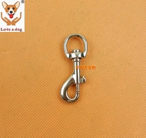 Traction belt accessories spring buckle spring hook lobster buckle 6 3 cm powerful spring dog buckle 20018 mid-small number