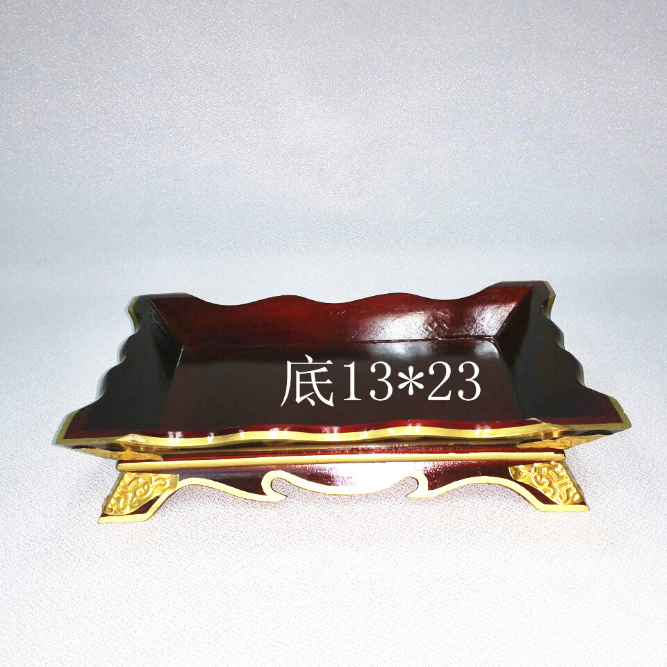 Ethnic minority Mongolian style meal bag handle meat roast leg of lamb Wooden pallet Grassland explosion tableware Daily wood products