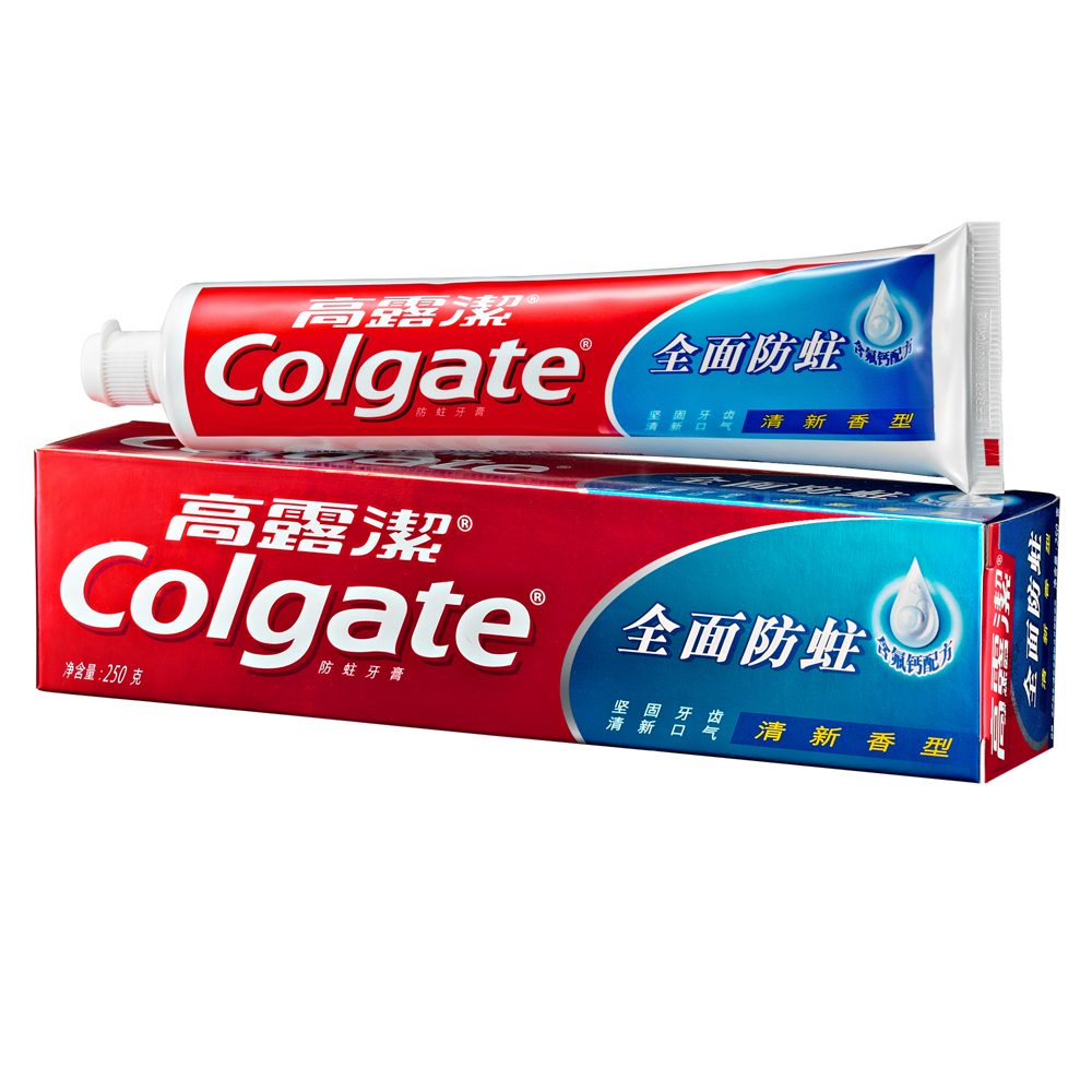 【天猫超市】Colgate/高露洁 全面防蛀清新香型牙膏-250 克
