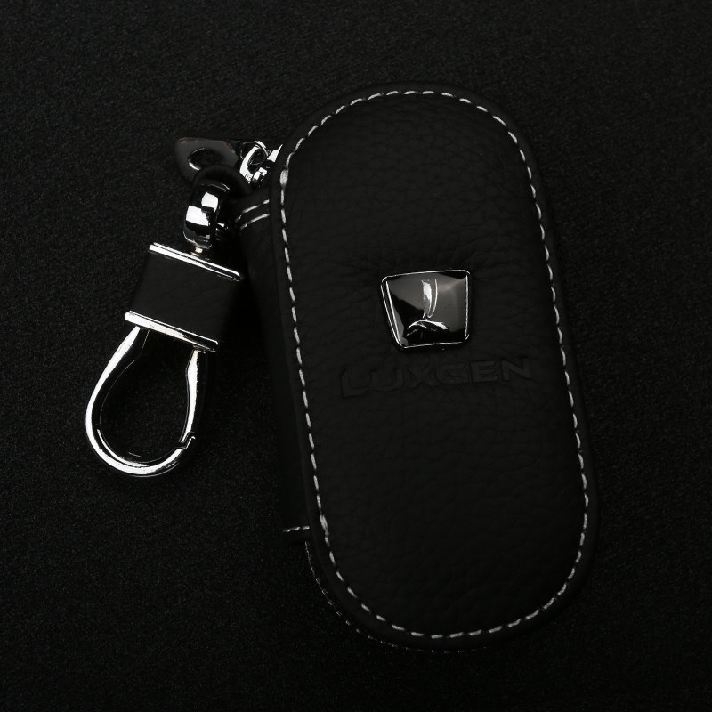 纳智捷5 优6SUV 大7 大7 MASTER CEO汽车真皮钥匙包真皮套 牛皮