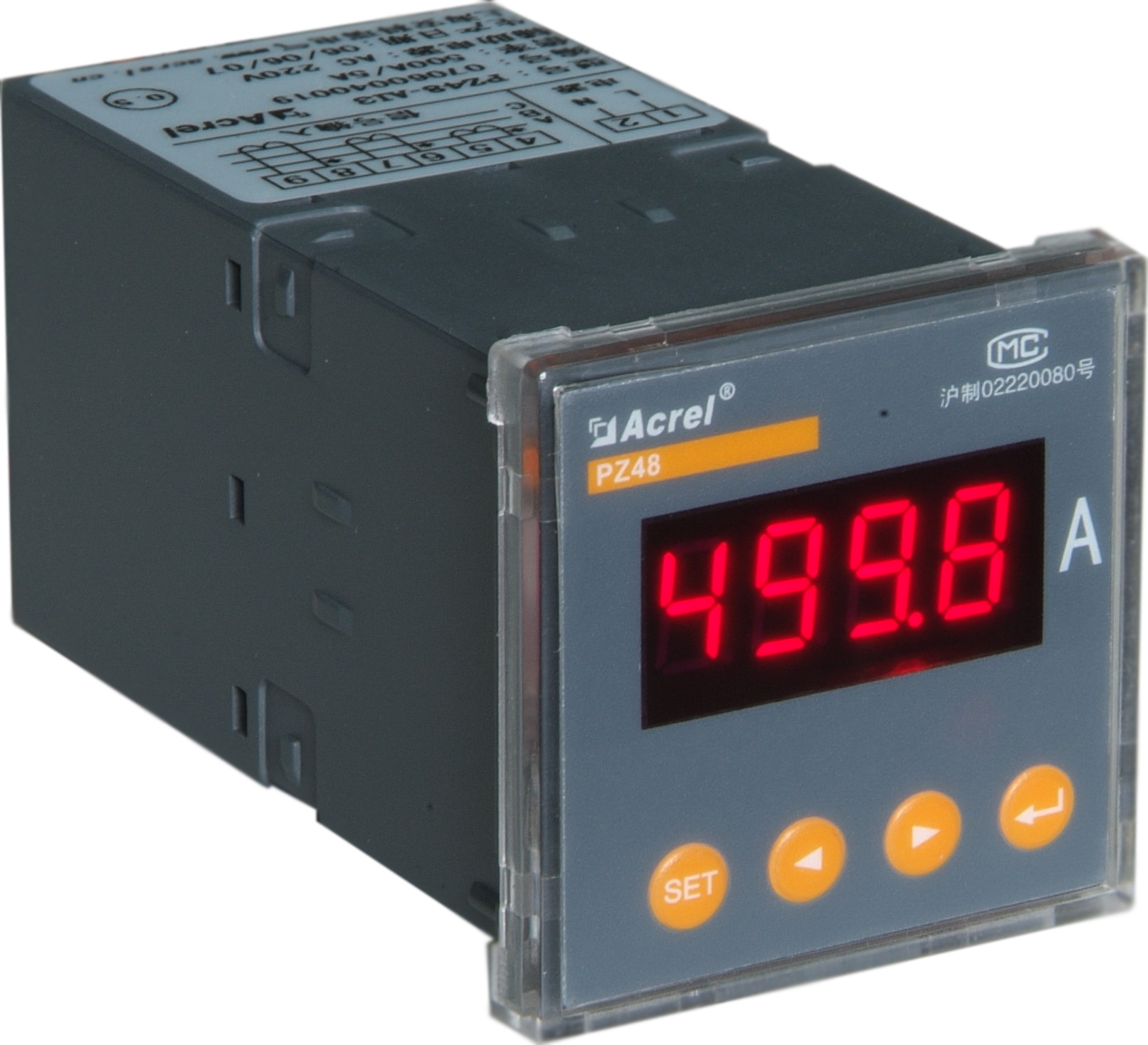 Ancore PZ48-AI M single-phase current I ammeter accuracy level 0 5