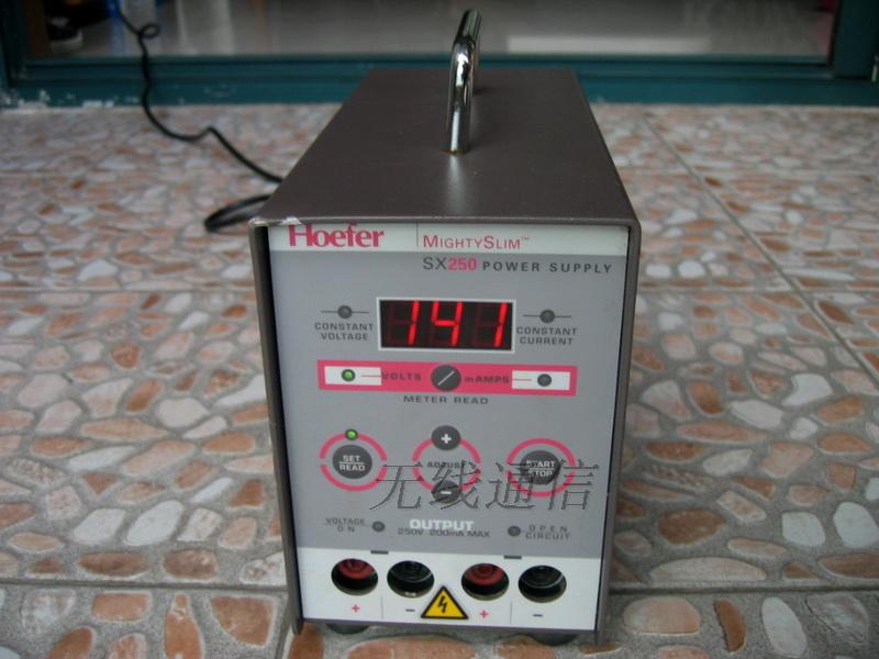 US HOEFER MIGHTY SLIM SX250 ELECTROPHORESIS SYSTEM Autopilot France produces 220V of the