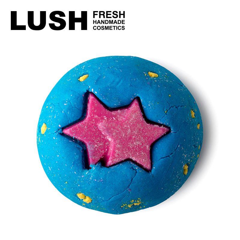 LUSH岚舒 英国正品 霹雳宇宙泡泡浴芭 泡澡浴芭 水果滋润香薰沐浴