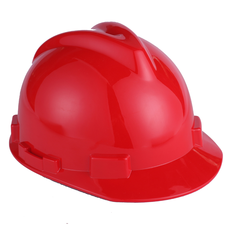 Anli V-type high-strength ABS safety helmet construction site anti-smashing hat breathable labor insurance safety helmet engineering leader safety helmet
