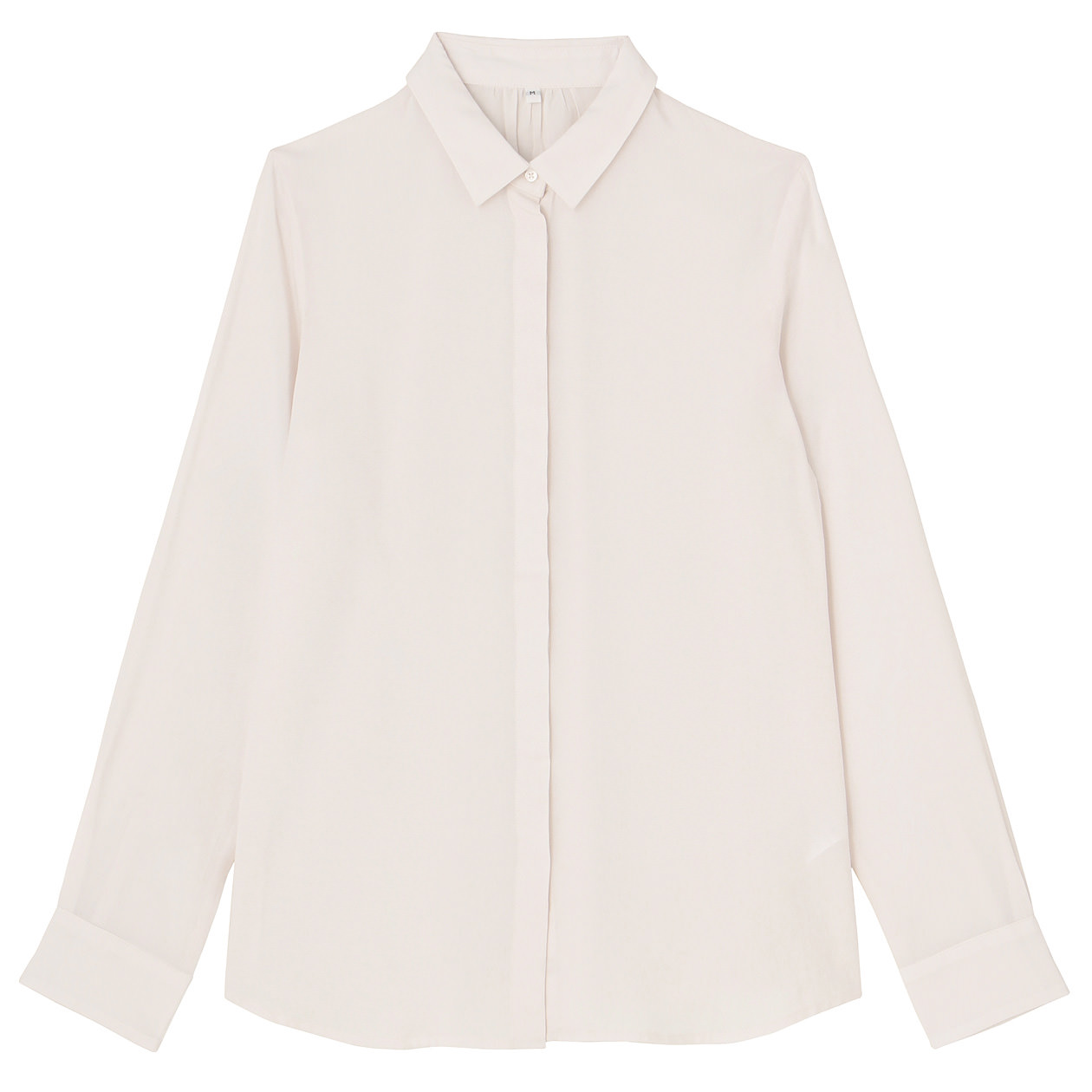 无印良品 MUJI 女式 天丝混纺衬衫
