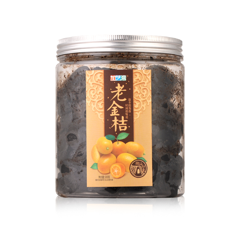 加艺湾老金桔500g/罐 清甜桔柑橘 特产蜜饯果脯