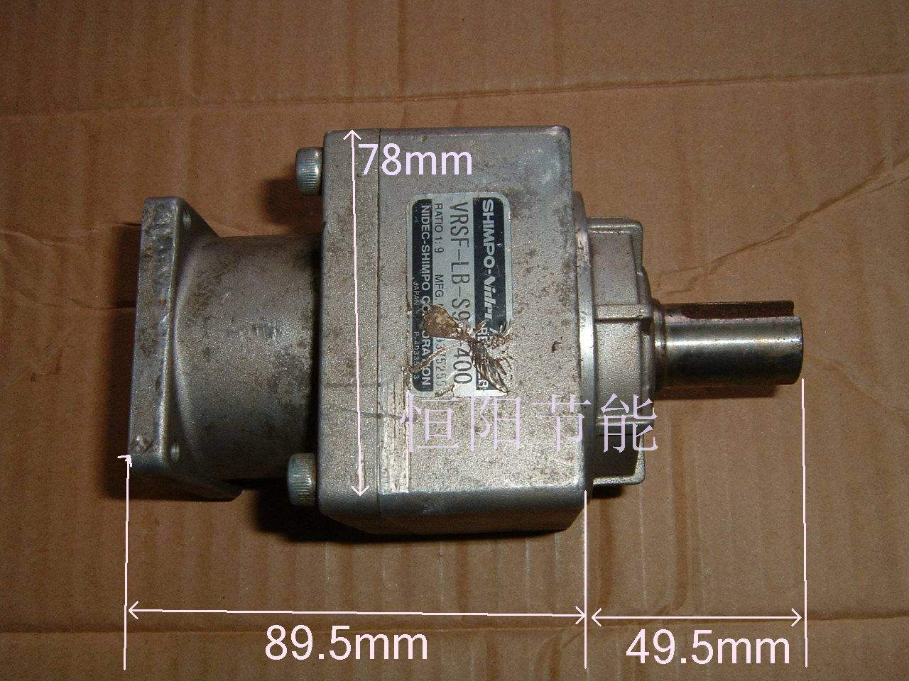 Disassembly Japan imported SHIMPO VRSF-LB-S9C-400 1: 9 precision planetary reducer 1:9