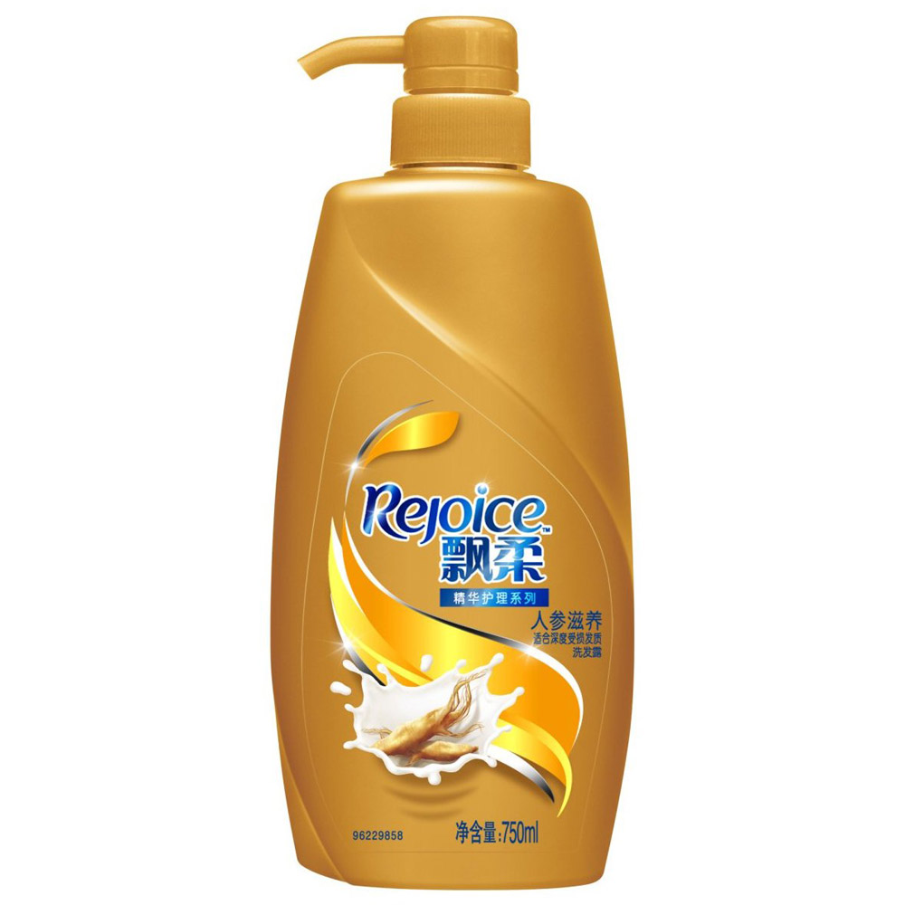 飘柔洗发水露乳750ml 人参滋养洗头膏 抚平毛躁 宝洁正品多省包邮