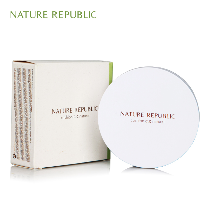 Nature Republic自然乐园纳益其尔 裸妆气垫CC霜遮瑕保湿隔离bb