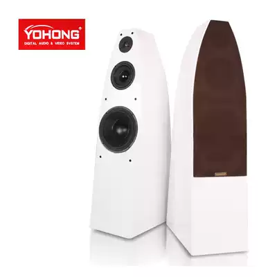 YOHONG Yinghan YH-10 Snow White bright piano paint Home theater audio set HIFI speaker