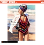 MemoryBaby Digital Pop Printing Youth Bright Resort Swimsuit Slimfun