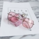 Harajuku Su Yan Ocean phim retro kính râm nữ 2017 mới hipster cá tính thời trang kính râm hoang dã