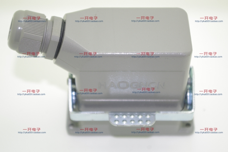 Heavy duty connector Hot runner rectangular connector plug HE-010 10 core aviation plug connector