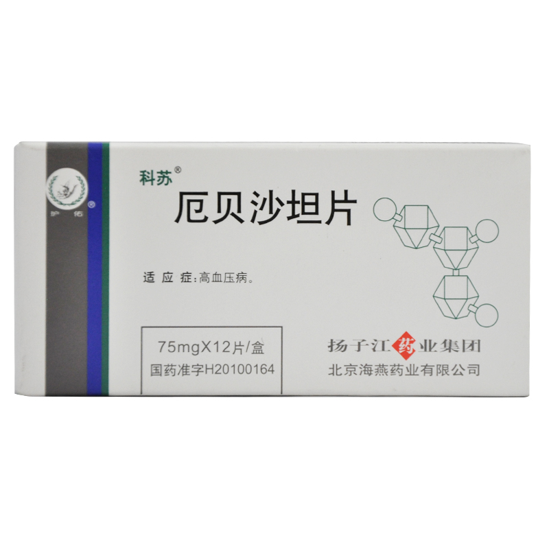 科苏 厄贝沙坦片 75mg*12片/盒