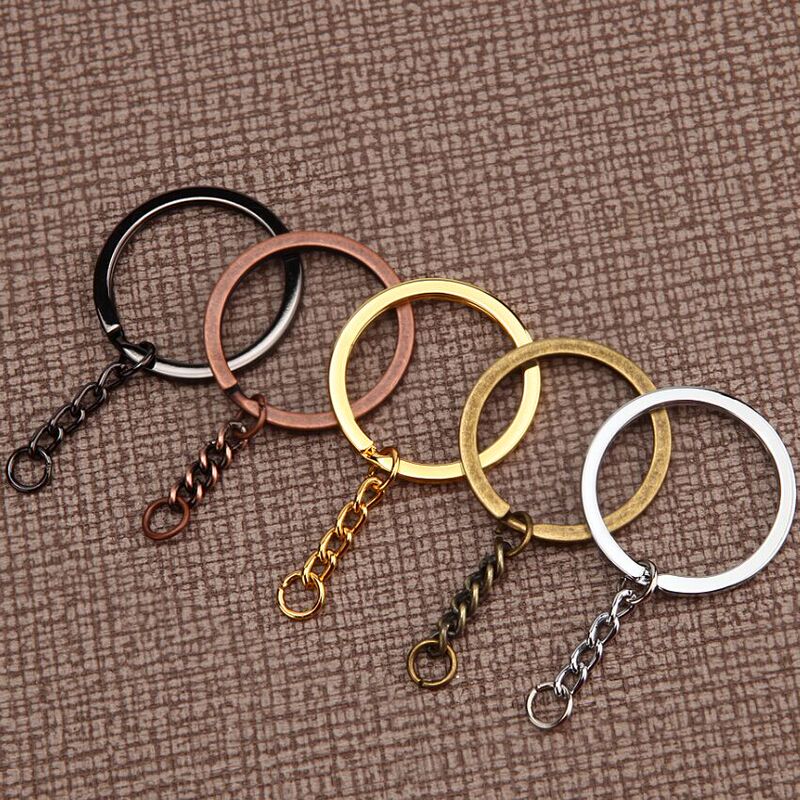 Metal Keychain Pendant, Exquisite Braided Key Ring, Gold Key Chain, Small Key Ring, Creative Gift Accessory