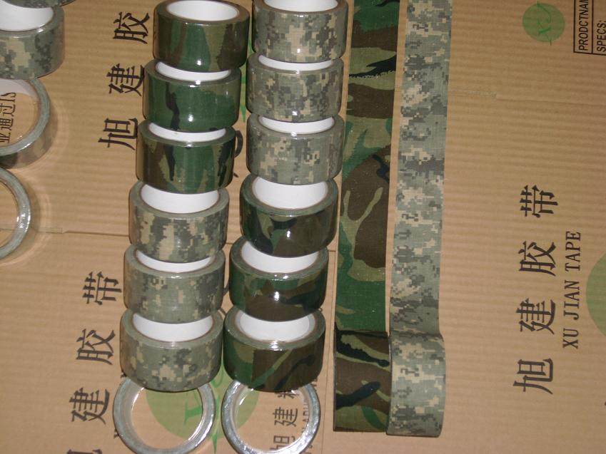 Nature camouflage strips Bionic camouflage viscose strips Cotton camouflage strips Cloth camouflage viscose strips