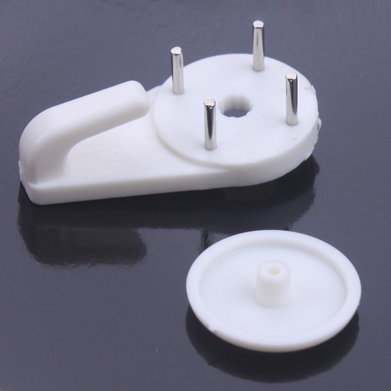 Invisible cap white non-marking wall nail hook hook clothes hook hanging painting wall nail reinforced model with cover without drilling nails