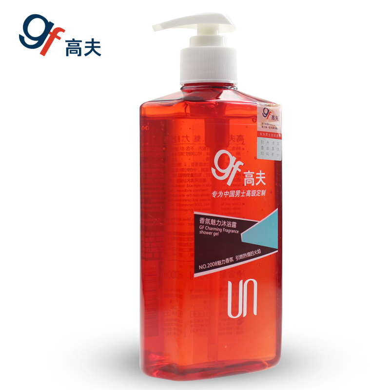 gf高夫沐浴露2008香氛魅力400ml 男士沐浴露洗发水二合一去油控油