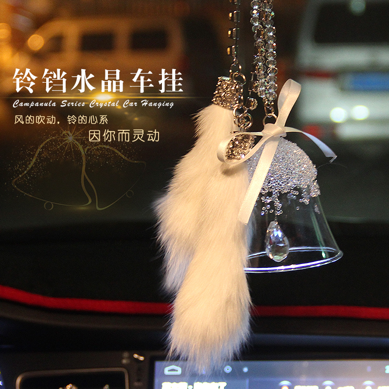 汽车挂件水晶大雪花2016雪花挂饰车饰品时尚后视镜吊坠平安挂件