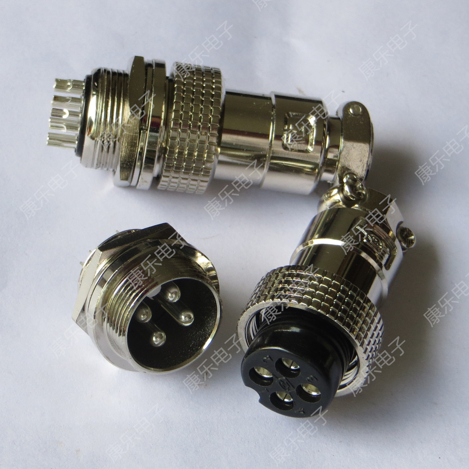 Heavy weight (ZJPT Air plug connector 19M-4A 4B (4 core) GX20-4T 20M-4