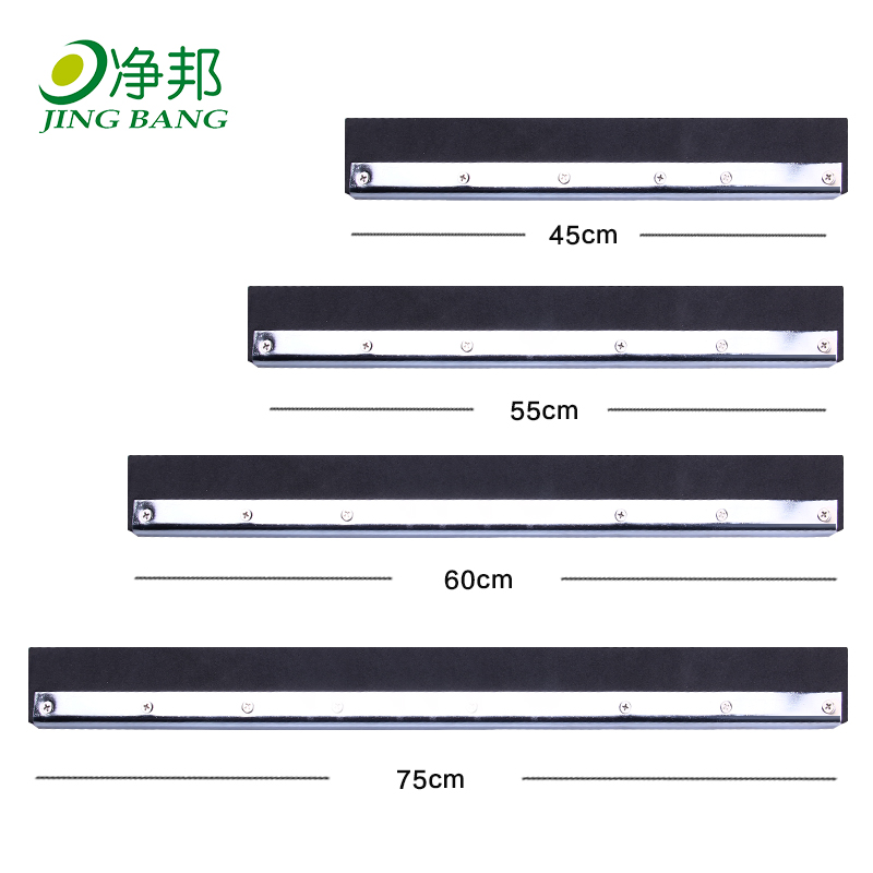 Net state ground scraper push wiper Scraper strip Floor scraper strip Rubber rod Silicone rubber rubber cotton Sponge accessories