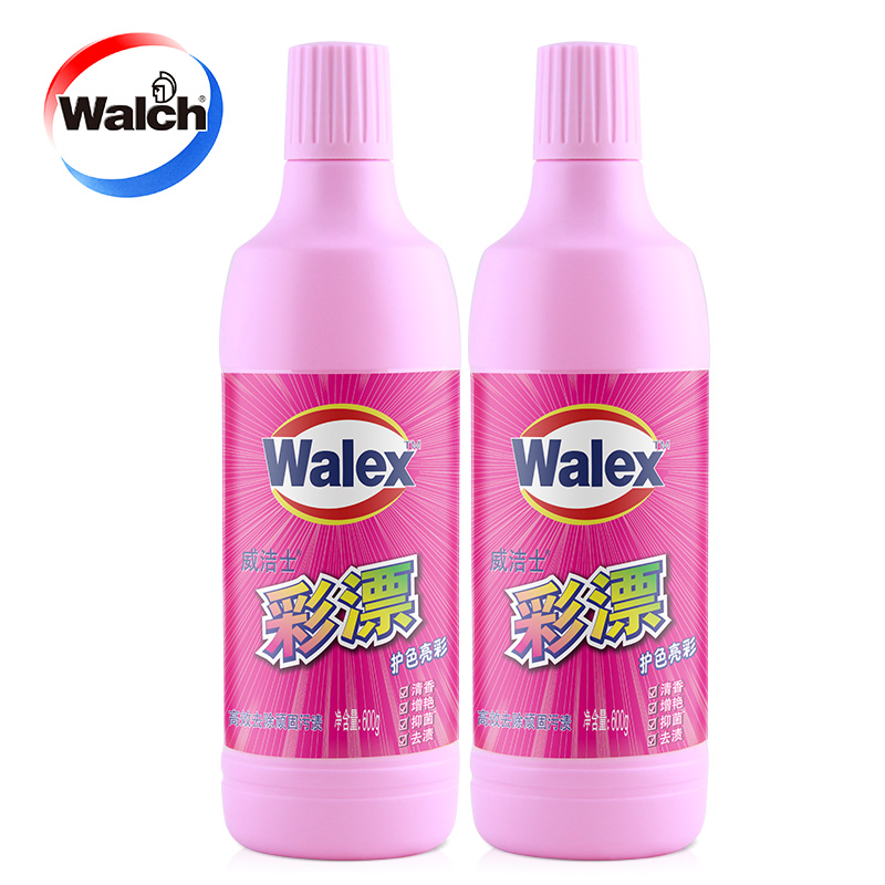 Walex/威露士威洁士衣物彩漂洗衣液600gx2