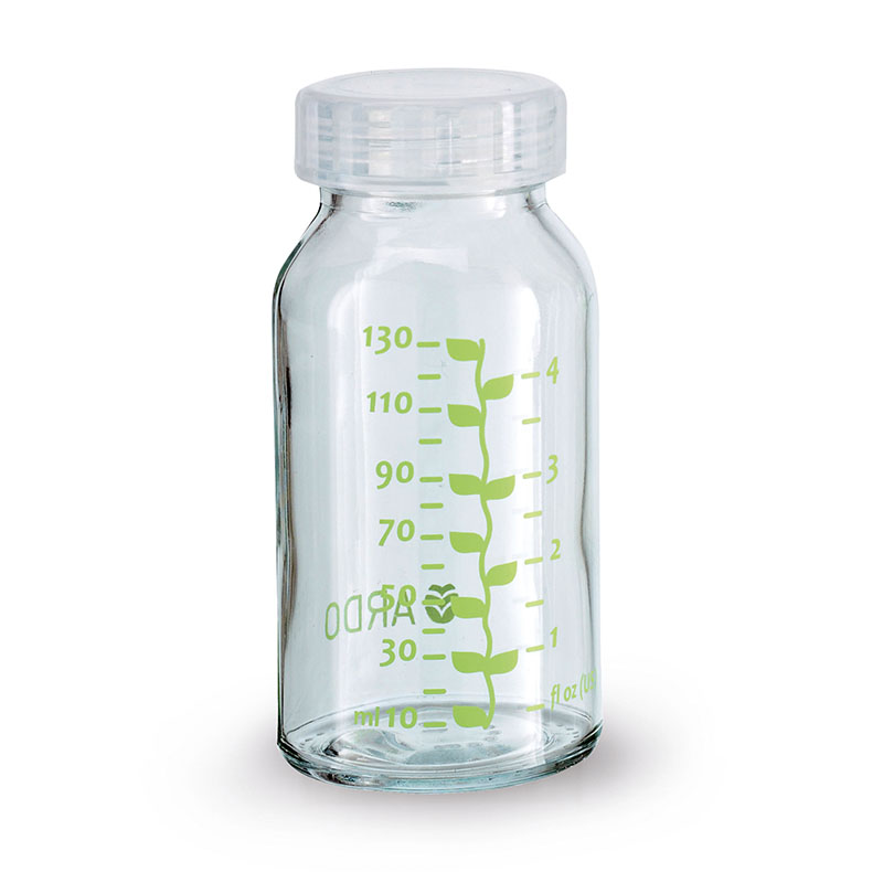 乐友孕婴童母乳存储瓶瑞士进口安朵玻璃储奶杯130ML母乳保鲜用品