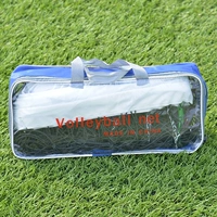 Tiêu chuẩn polyethylene đường sáp cạnh tranh chuyên nghiệp bóng chuyền net tiêu chuẩn bốn gói side gas bóng chuyền net với dây rope xách tay 	quả bóng chuyền bao nhiêu tiền	