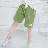Trẻ em mùa hè quần short mới năm quần quần short nhãn chàng trai và cô gái bãi biển quần bé xà cạp quần quần thời trang trẻ em