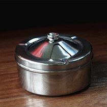 Stainless steel ashtray High-Grade Ashtray smoke Cup windproof ashtray with lid oversized ashtray