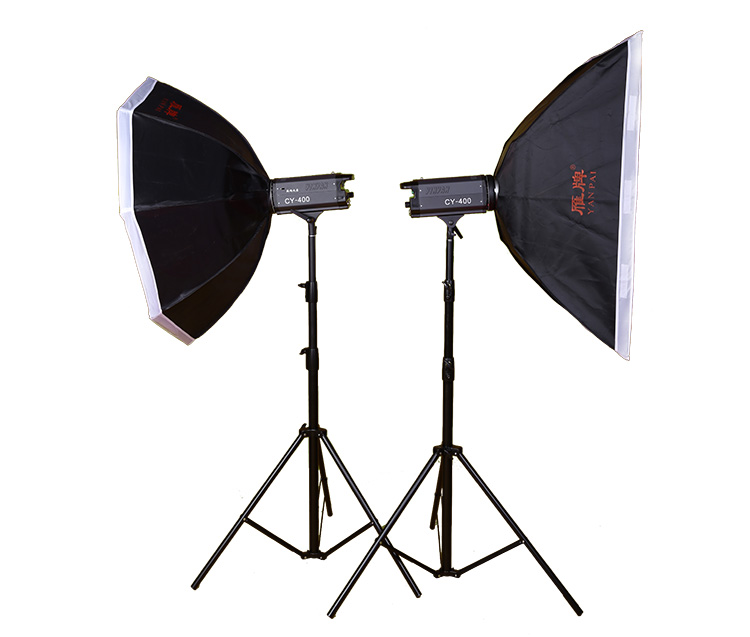 Silver Swallow Photography Light Digital Star CY-400W Flash Two Light Suit Clothing Product Shooting Flash