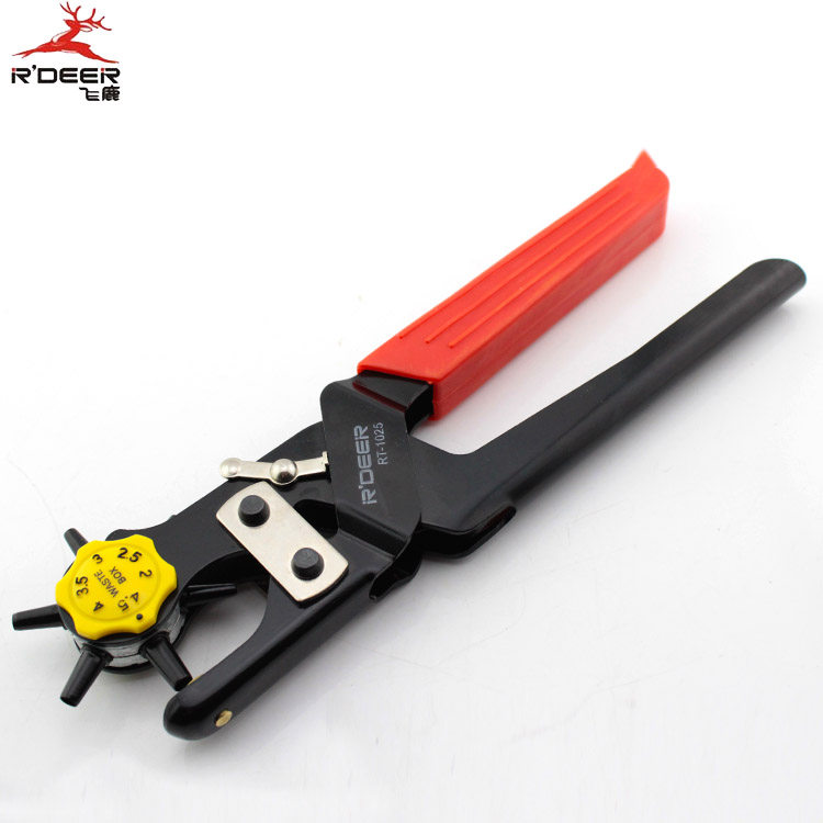 Flying Deer Strap Stiletto Puncher Puncher Punching Machine Strap Punching punching hole pliers RT-1025