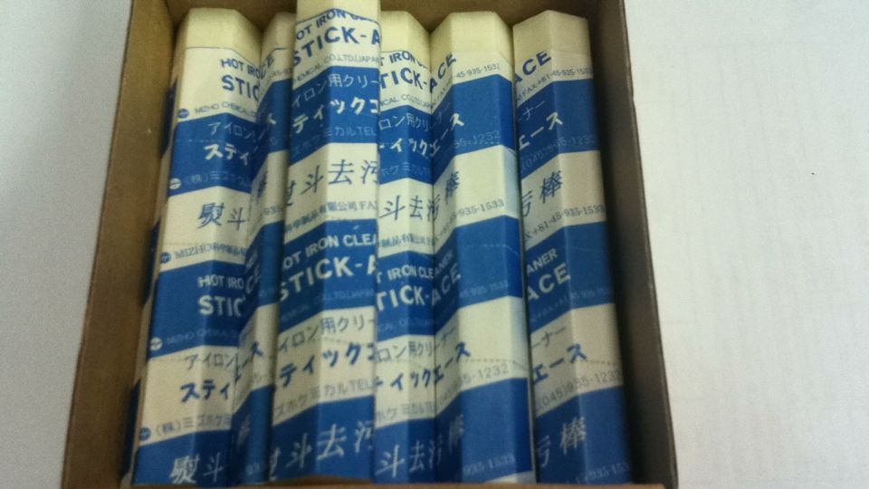 The iron decontamination stick for the iron