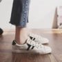 Giày đế bằng nữ siêu lửa Phiên bản Hàn Quốc của phong cách Harajuku ulzzang Hồng Kông hương vị giày vải retro nữ giày nhỏ màu trắng hoang dã nữ thủy triều giầy  ny
