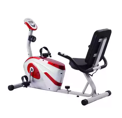 Aiwei rehabilitation bicycle home magnetic control silent elderly fitness bicycle indoor horizontal sports bicycle