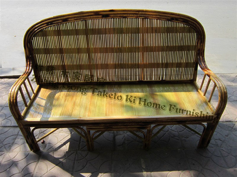 Bamboo Furniture Bamboo Sofa Hair Chair 3 People Bamboo Chairs 3 People Sofa Chairs Living-room Balcony 3 People Sofa Chairs Office Chairs