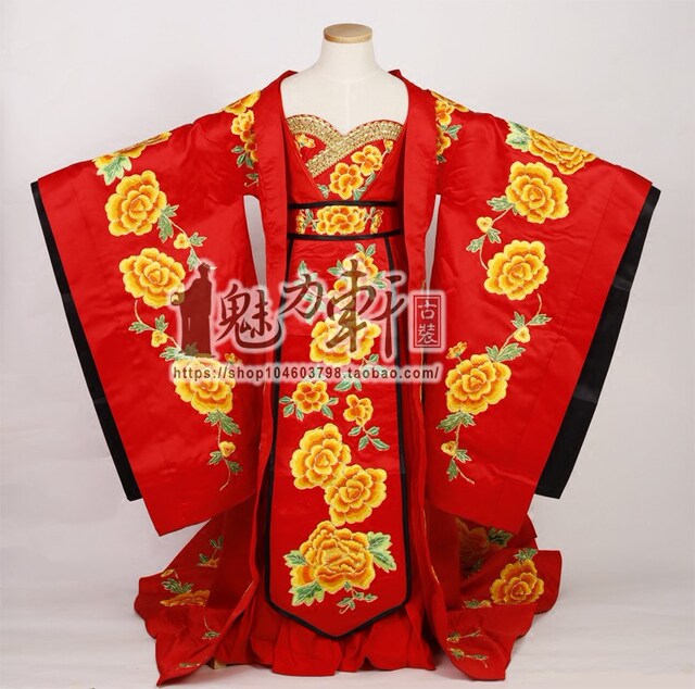 Wu Zetian costume studio photography photo girls