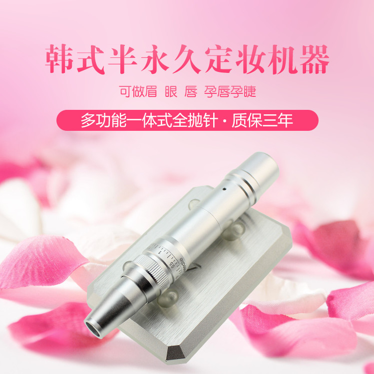 多功能韩式半永久纹绣一体机器雾眉纹眉机进口漂唇机全抛式可充电