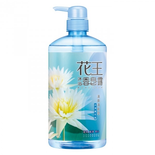花王香皂露  清爽清新型 水泽莲花香 750ml台湾官网直邮进口
