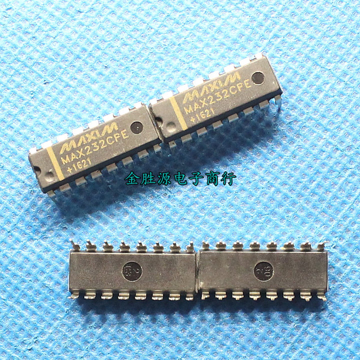Integrated circuit MAX232 MAX232EPE DIP16 DIP16 insertion RS232 connector original dress
