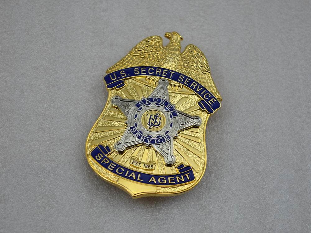 Collectibles US Secret Service U S Secret Service USSS Copper Badge 