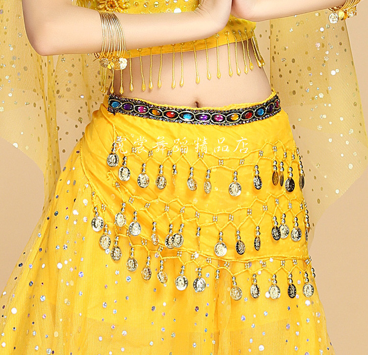 Belly dance Garching waistline Indian dance Hip Towel Belly dance Dancing Fitness Exercises Waist Chain Fitness Beginology Waist Chain