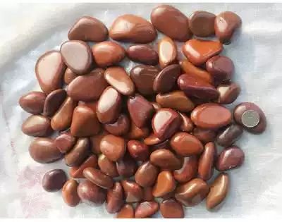 Pebble stone colorful stone deep high polished stone paving stone raw stone Yuhua stone fish tank goose soft stone