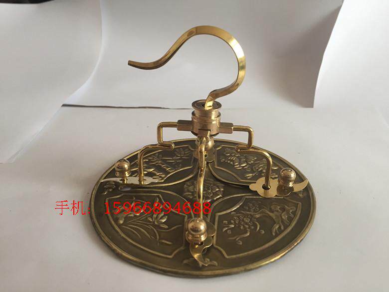 Brass XIII TOO COPPER HOOK RED SUB-EMBROIDERED EYE INDIE SMALL BIRD CAGE BIRD CAGE HOOK DISC BIRD CAGE ACCESSORIES