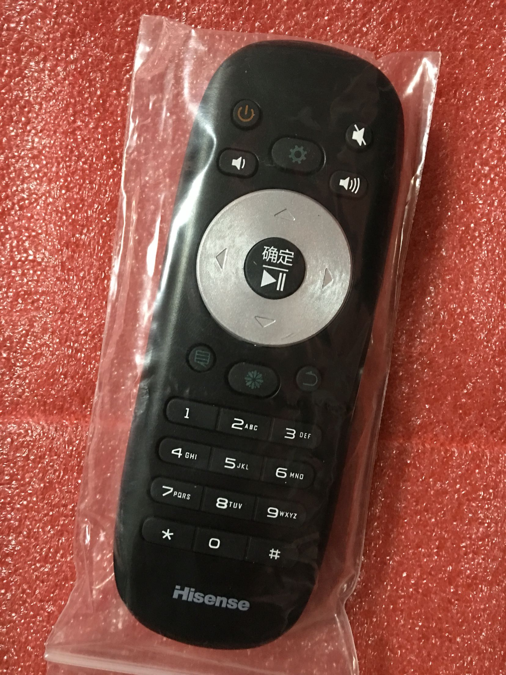 Original Hisense TV Remote Control CN3B12 CN3F12 LED32 42 46 55K360X3D Black