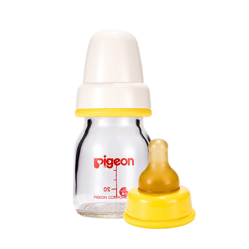 日本原装贝亲果汁奶瓶玻璃果汁奶瓶婴儿果汁奶瓶宝宝果汁专用50ml